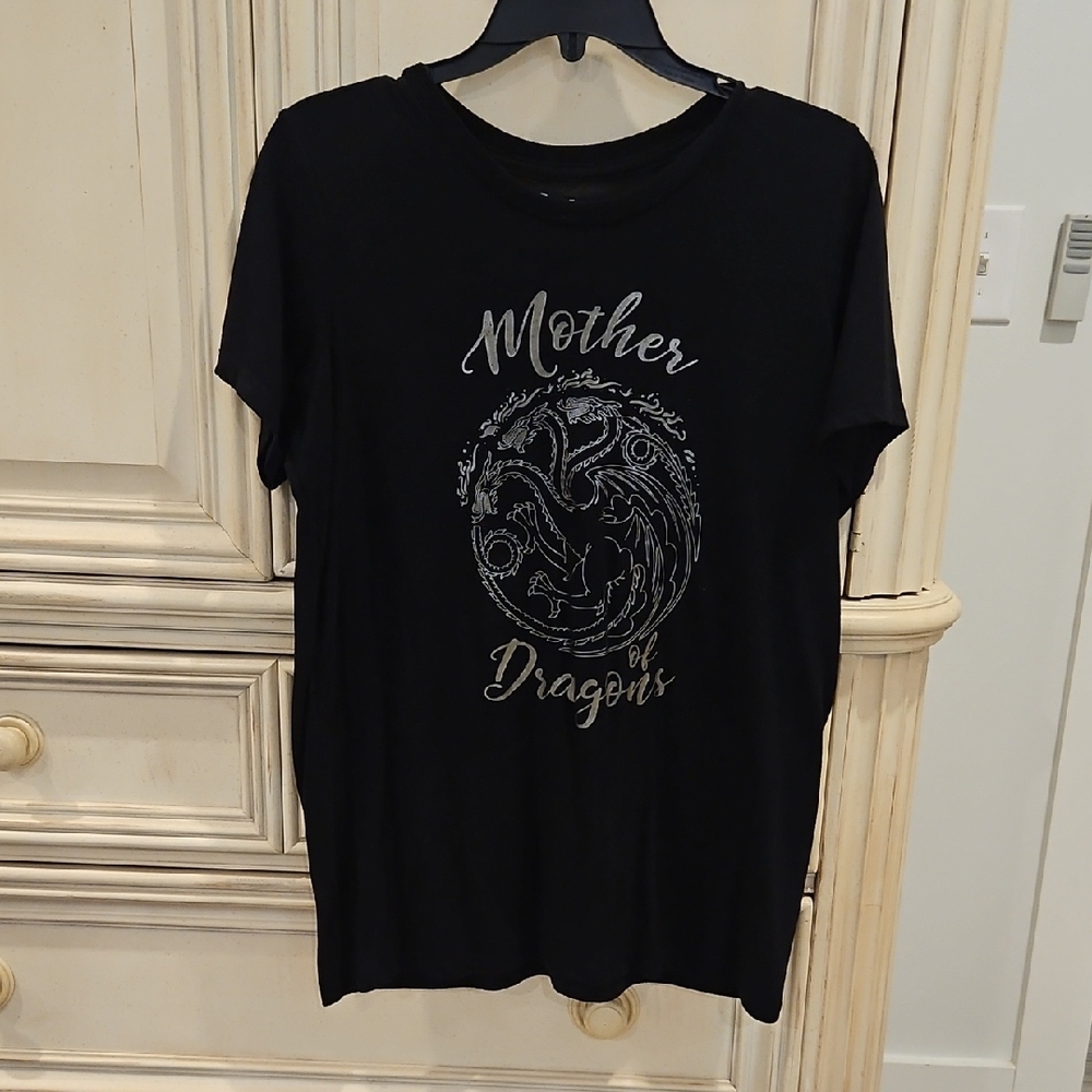 Black 'Mother of Dragons' T-Shirt
